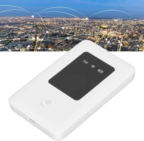 3G/4G LTE Router, E6A Mobile Hotspot CAT4 Up to 100Mbps Download Speed, Support SD Card, for Asia, Africa, Europe (E6A) in Kuwait
