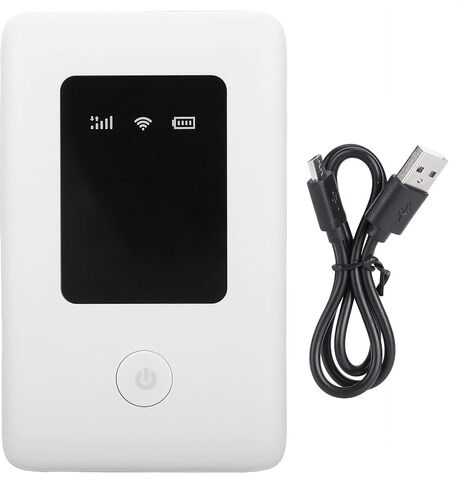 3G/4G LTE Router, E6A Mobile Hotspot CAT4 Up to 100Mbps Download Speed, Support SD Card, for Asia, Africa, Europe (E6A) in Kuwait
