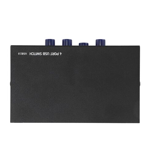 Gonetre USB Sharing Manual Switch Box, 4 Port USB 2.0 Share Switcher Hub with Push Buttons, for Printer Scanner Camera Keyboard in Saudi Arabia
