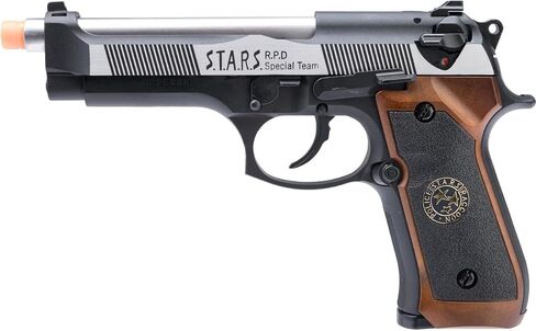Evike Airsoft - WE-Tech Custom Samurai Edge Haz M9 Airsoft Gas Blowback (Color: Two-Tone) in Saudi Arabia