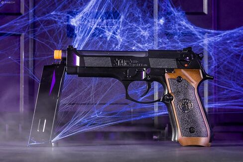 Evike Airsoft - WE-Tech Custom Samurai Edge Haz M9 Airsoft Gas Blowback (Color: Two-Tone) in Saudi Arabia