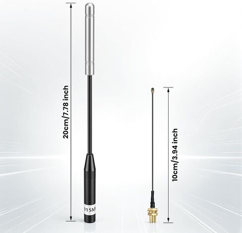 915MHz LoRa Antenna, Whip Antenna 20cm, Meshtastic 10dBi Gain, White 2Pcs in Saudi Arabia