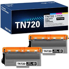 TN730 Compatible TN730 TN-730 Black Toner Cartridge Replacement for Brother TN-730 DCP-L2550DW MFC-L2710DW HL-L2350DW HL-L2370DW HL-L2390DW Toner.(2 Pack) in Kuwait