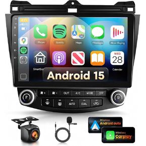 5G WiFi Car Stereo for Honda Accord 7th 2003-2007 with Wireless CarPlay in Saudi Arabia