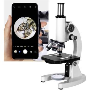 1600X Biological Microscope Kit All Metal Science Lab Experimental Biology Teaching in Saudi Arabia