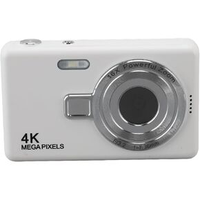 Kids Digital Camera, 50MP 1080P Digital Camera for Student Vlog with 16X Zoom Auto Focus, 2.4in TFT Screen Portable Camera for Photography, Fill Light and Smile in Kuwait