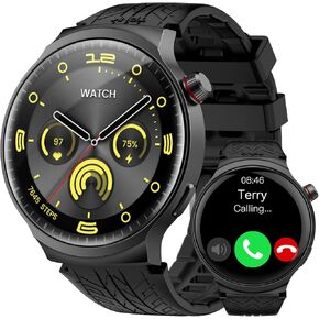 AMAZTIM Smart Watch for Men, 1.85" Large Display, 35-Day Daily Use Battery in Kuwait
