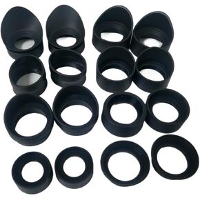 2pcs Rubber Eye Cups Guards Eye Shields for Stereo Biological Microscope Telescope Scope Eyepieces Inner Diameter 30-40mm in Kuwait