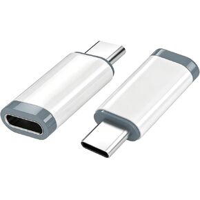 [Not for Wired Earbuds] Lightning to USB C Adapter for Charging & Data 2PC in Saudi Arabia