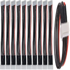 2S/3S/4S/5S/6S Battery Balance Charger Silicone Wire Extension Lead JST-XH Connector Adapter Plug Battery Wire Balance Leads Extension Cable for Li-Po Batteries(5s) in Saudi Arabia
