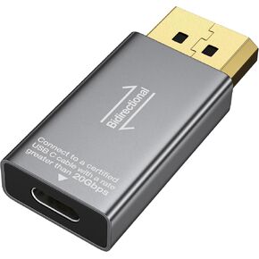 8K@60Hz Bidirectional USB-C to DisplayPort 1.4 Adapter for MacBook iPhone in Kuwait