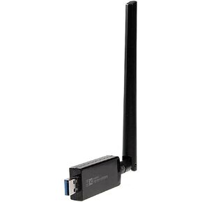 1200Mbps USB WiFi Adapter, RTL8812AU Dual Band 2.4GHz/5GHz 802.11ac Wireless Network Dongle with External Antenna, 2T2R MIMO, WPA/WPA2, Compatible with Windows/Mac/Linux in Kuwait