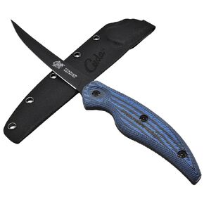 CUDA 6" Curved Boning Professional Saltwater & Freshwater Corrosion Resistant Stainless Carpenter Steel Fish Filleting Knife with Hard Molded Sheath Included in Kuwait