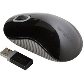 Targus Wireless Mouse with Blue Trace Technology for Tracking, Includes Micro USB Receiver and 2 Batteries, Black and Gray (AMW50US) in Kuwait