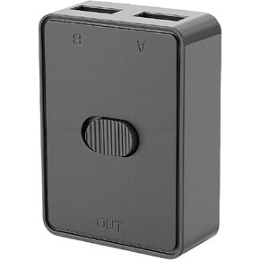 USB 2.0 Switch Selector 2 in 1 Out Switcher Computers Share 1 Printer Plug and Play with Single Click Switching for and OS X in Saudi Arabia