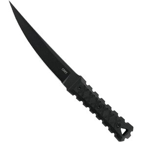 CRKT HZ6 EDC Fixed Blade Knife with Sheath, Black, 2927 in Saudi Arabia