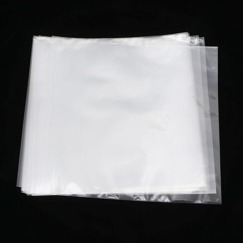 Generic 30pcs 12 Inch Vinyl Record Protecting Bags with Flap-Free Design and Thickened Cpp Material, Widened Flat Sleeves to Reduce Friction and Wear for Safe Storage in Kuwait