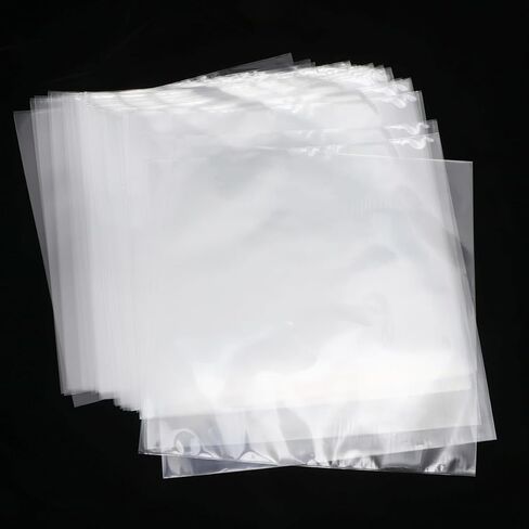 30pcs Thickened Vinyl Record Sleeves 12 Inch Plastic Covers Cpp Material Protecting Cds Storage Bags for Vinyl Record Protection in Kuwait