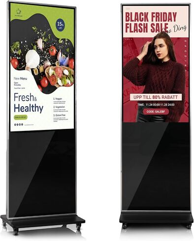 43" Digital Signage Display Kiosk Indoor Floor Standing Advertising in Kuwait