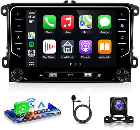 6G+128G Double Din Car Stereo for VW Volkswagen SEAT Skoda Jetta Golf Polo in Kuwait