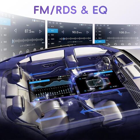 4+64G Android Car Radio with Wireless Carplay and Andorid Auto, 10 Inch Single din Car Stereo with Bluetooth, Detachable& Adjustable Touch Screen Android Radio for Car SWC FM/RDS EQ USB Type-C in Saudi Arabia