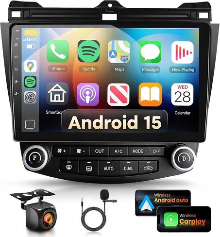 5G WiFi Car Stereo for Honda Accord 7th 2003-2007 with Wireless CarPlay in Saudi Arabia