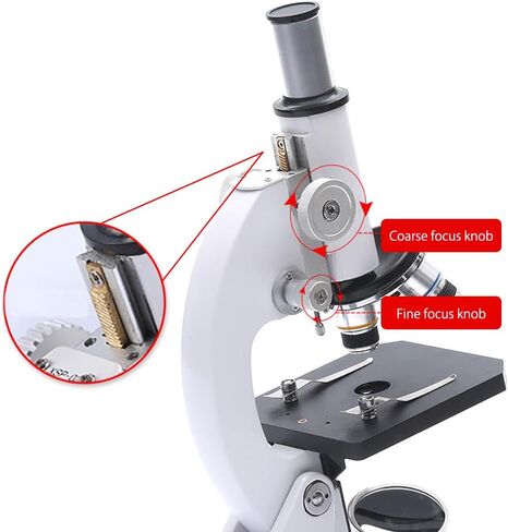 1600X Biological Microscope Kit All Metal Science Lab Experimental Biology Teaching in Saudi Arabia