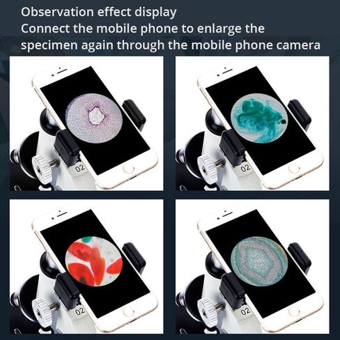 1600X Biological Microscope Kit All Metal Science Lab Experimental Biology Teaching in Saudi Arabia