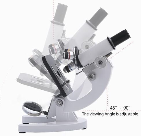 1600X Biological Microscope Kit All Metal Science Lab Experimental Biology Teaching in Saudi Arabia