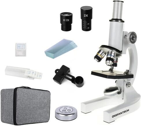 Biological Microscope Kit with Handbag Science Lab Experimental Biology Teaching in Saudi Arabia