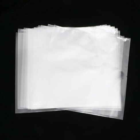 30pcs 12 Inch Thickened Vinyl Record Sleeves Made of Sturdy Cpp Material for Protecting and Storing Vinyl Records and Cds and Media Storage in Kuwait