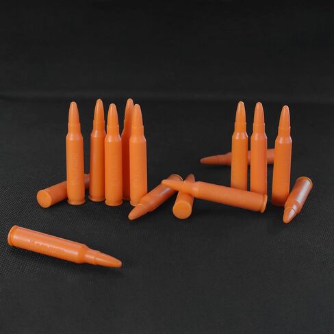 STG Snap Caps 5.56 NATO / .223 REM – Premium Dummy Rounds for Dry Fire Training, Tactical Drills, Malfunction Practice & Safe Gun Handling - 15 Rounds in Saudi Arabia