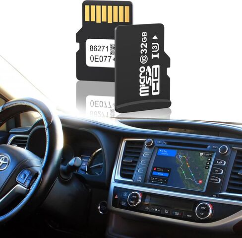 2026 Latest 86271-0e077 Navigation SD Card Fits Toyota Prius Highlander 4Runner Camry Corolla Tacoma RAV4 Tundra Sienna Venza Mirai Avalon, Toyota Navigation SD Card Update USA CAN MEX Offline Maps in Kuwait