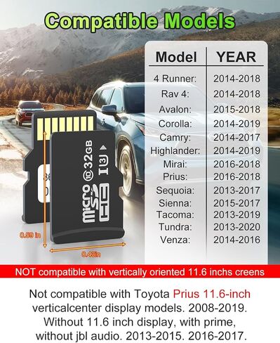 2026 Latest 86271-0e077 Navigation SD Card Fits Toyota Prius Highlander 4Runner Camry Corolla Tacoma RAV4 Tundra Sienna Venza Mirai Avalon, Toyota Navigation SD Card Update USA CAN MEX Offline Maps in Kuwait