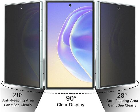 2 Pack Matte Privacy Screen Protector for Samsung Galaxy Z Fold 8 in Kuwait