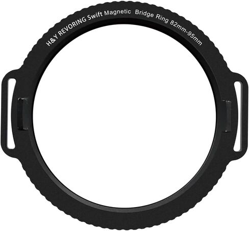 H&Y Swift Magnetic Bridge Ring Adapter for REVORING and Swift Filter Systems, 3-Second Fast Switch, Compatible with 67mm, 72mm, 77mm, 82mm Lens Threads in Kuwait