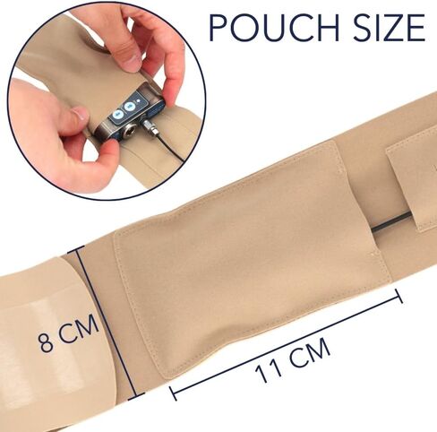 URSA Thigh Straps - Black (Sideways Pouch) 63 x 10cm in Kuwait