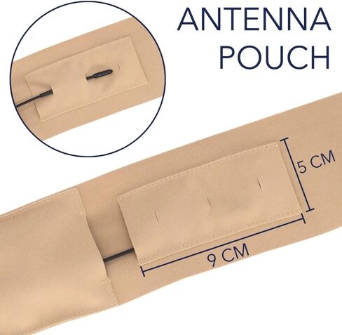URSA Thigh Straps - Black (Sideways Pouch) 63 x 10cm in Kuwait