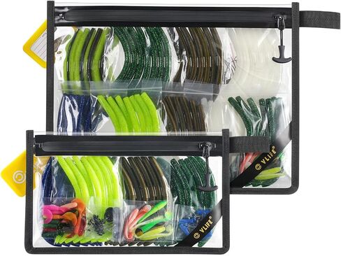 CVLIFE 2-Pack Soft Tackle Storage Bag, Water-Resistant Fishing Bait Storage in Kuwait