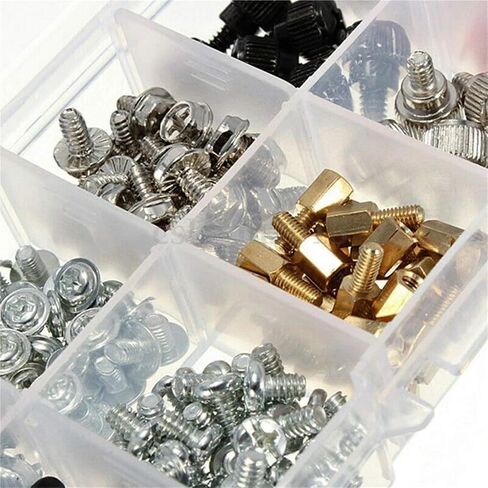 228PC Computer Screw Kit for PC Case Hard Drive Motherboard Fan GPU in Kuwait