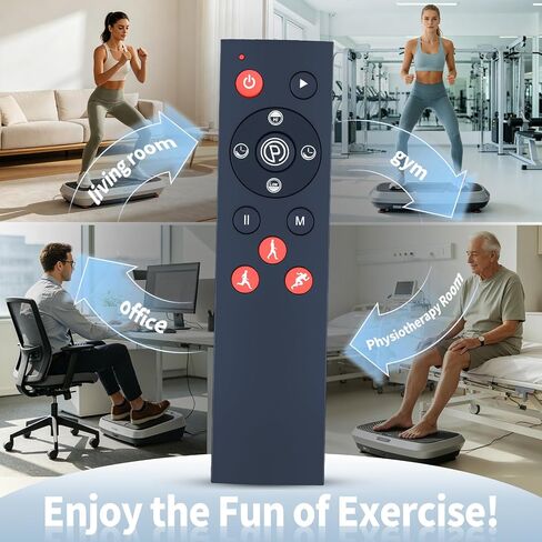 Replacement Remote Control for GDCOO/SoftGym/TISSCARE/HOTWAVE/Taevno/JOROTO Vibration Plate Exercise Machine, S1600 in Saudi Arabia