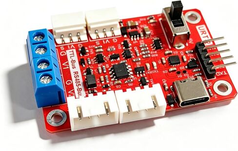 FEETECH Serial Bus Servo Driver Board, Integrates Servo Power Supply and Control Circuit, for ST/SC Series Serial Bus Servos, Supports 253 ST/SC Series Serial Bus Servos at The Same Time in Kuwait