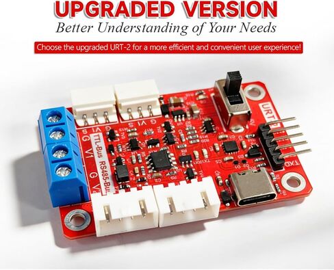 FEETECH Serial Bus Servo Driver Board, Integrates Servo Power Supply and Control Circuit, for ST/SC Series Serial Bus Servos, Supports 253 ST/SC Series Serial Bus Servos at The Same Time in Kuwait