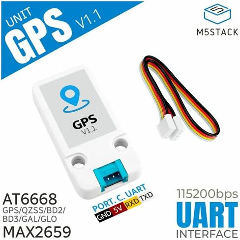 M5Stack GPS/BDS Unit v1.1 (AT6668) Multi-System GNSS Navigation Module in Saudi Arabia