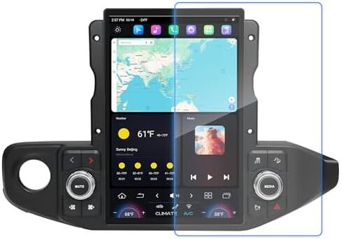 Cidava Jeep Wrangler Radio & 13 Inch Screen Protector in Saudi Arabia