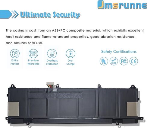 BN06XL L68299-005 Laptop Battery Replacement for HP Spectre X360 Convertible 15-EB0005NI X360 15 15-EB 15-EB0005UR Series Notebook BN06072XL HSTNN-IB9A L68235-1C1 68299-0055 in Kuwait