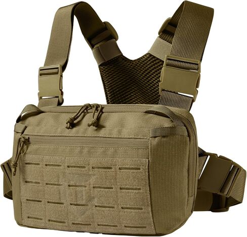 Rip-Stop Tactical Chest Pack with Laser Cut MOLLE Slots in Saudi Arabia