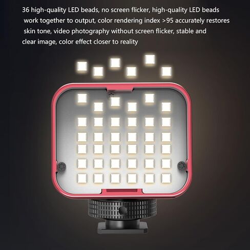 المهنية 36 LED لوحة ضوء 1100mAh بطارية المحمولة ملء للهواتف الذكية DSLR كاميرات العمل الحذاء البارد 1 / 4Hole الهاتف الذكي التصوير الفوتوغرافي in Kuwait