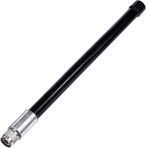 Bingfu Fiberglass 915mhz Lora Antenna Black with Adapter Compatible with Meshtastic Solar Node Repeater SX1276 SX1262 nRF52840 Wireless Module Mesh Node LoRaWAN IoT Gateway Lora Development Board in Kuwait