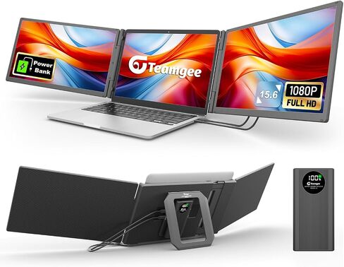 Teamgee Laptop Screen Extender FHD IPS Portable Monitor 15.6" in Saudi Arabia